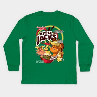 Apple Jacks - Honestly Delicious! Kids Long Sleeve T-Shirt